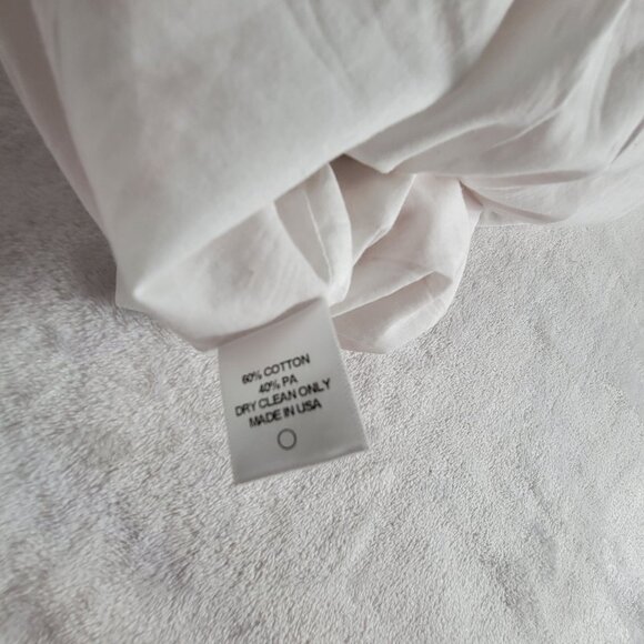 Ann Mashburn Women Sleeveless Floral Embroidered Mini Dress Medium Orange Cotton - Picture 5 of 11